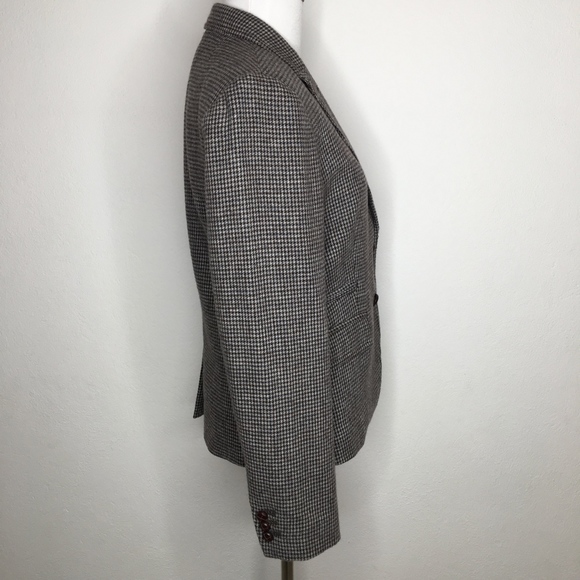 J. Crew Schoolboy Houndstooth Blazer Jacket Size 4 - Picture 5 of 8